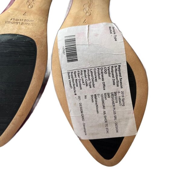 Brooks Brothers Women Burgundy Wine Suede Mid Heeled Pumps | Size 7 - Picture 10 of 10